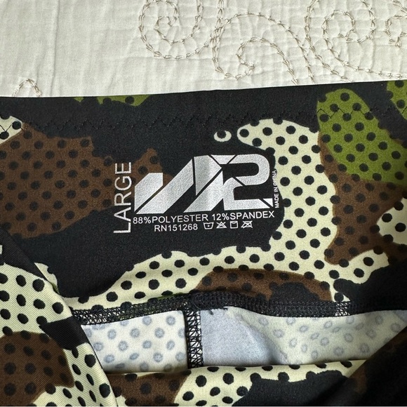 5” camo dot bike shorts - high rise - Picture 2 of 6
